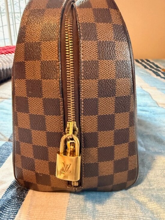 LOUİS VUİTTON Damier Ebene Nolita Bag 🤎 #louisvuitton  LOUIS VUITTON NOLITA DAMIER EBENE GM HAND BAG WITH DUST BAG & COA